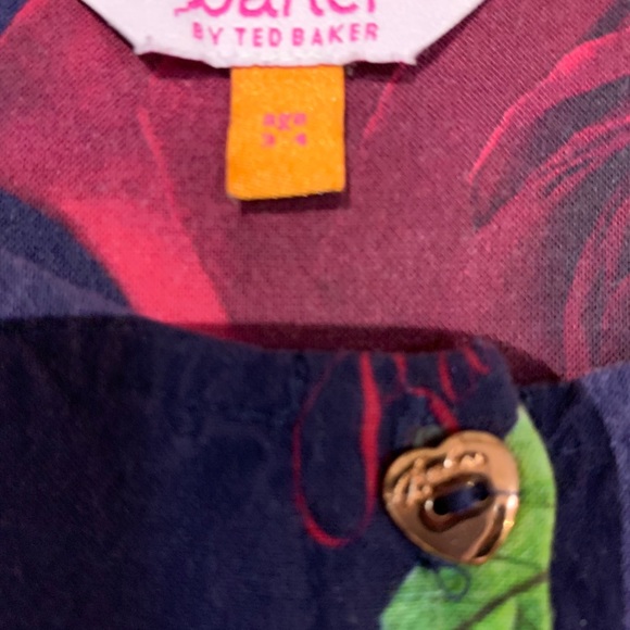 Baker by Ted Baker girls age 3-4 one piece romper - Picture 6 of 10